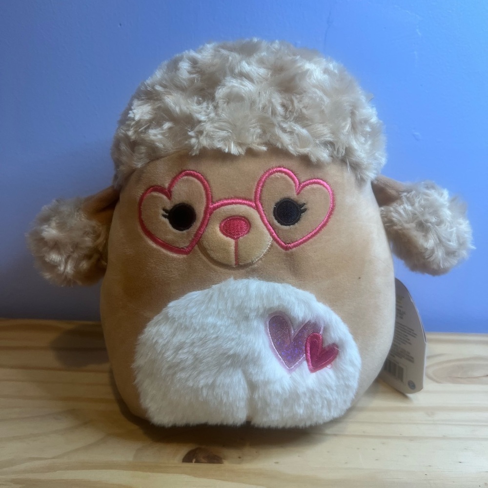 NWT Original Squishmellow Jacinda The Poodle 8”